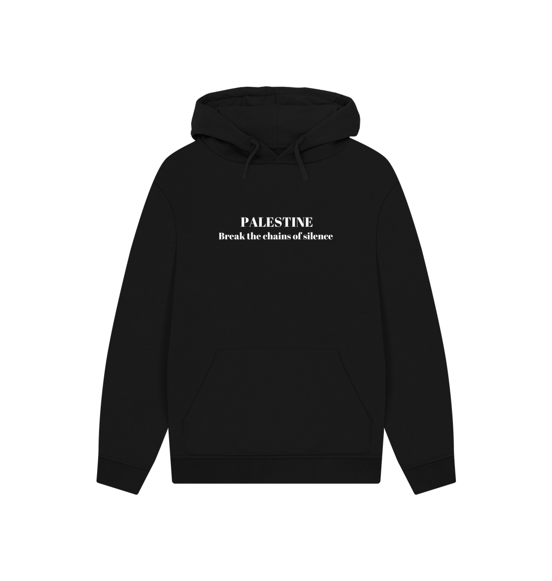 Black Printed Hoody