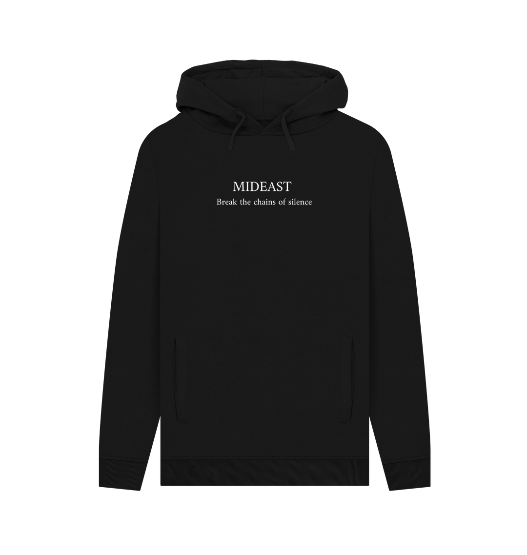 Black Recycled Hoody